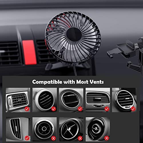 Durasiko jednostruka glava DC12V ventilator automobila, ventilator za hlađenje automobila, 3 brzina električnog ventilatora automobila
