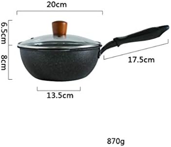 & Non-Stick štednjak, višenamjenski plinski štednjak za kuhanje, lonac bez dima, kućni vok s poklopcem