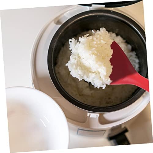 Stobaza 2pcs silikonska juha od lovoka silikonsko kuhanje žlice rižin poslužitelj posluživanje žlice posuđe za rižin štednjak žlica