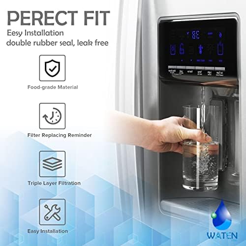 Ultrawｆ Filter za vodu, zamjena od 300 galona, ​​izvor ultra čista voda, 3PACKS
