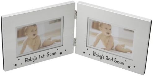 Widdop Bingham Double Frame Baby's 1. i 2. skeniranje sonograma slika dječji poklon