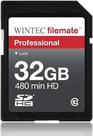 Memorijska kartica velike brzine 10 klase 10 kapaciteta 32 GB za 121. Idealno za kontinuirano snimanje velike brzine i snimanje video