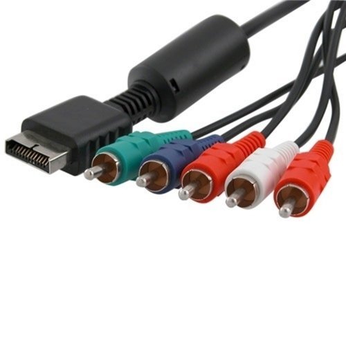 Cuziss Premium AV-kabel visoke rezolucije s 3 analogni AV-izlaza i komponentni kabel za Playstation 3 PS3, Playstation 2 Ps2