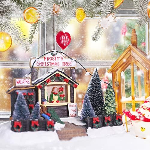 1998. Kuća božićni ukras božićni ukrasni kreativnost guma Svjetlosni radna površina zalogaj za užinu božićno drvce ukrasni scena za