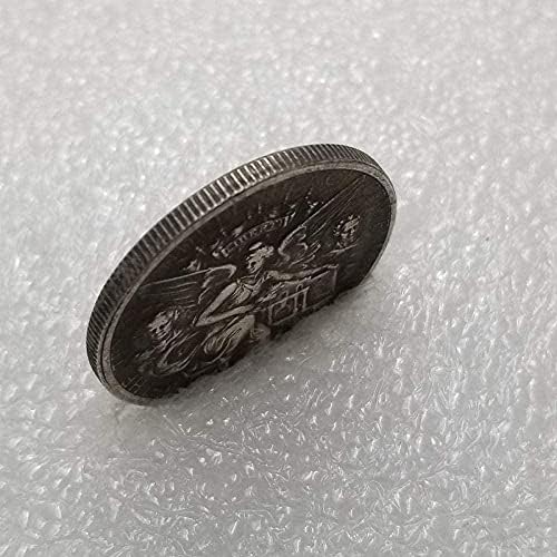 Antique Crafts USA 1936. D Teksaški komemorativni bakarni srebro uplašen srebrni dolar srebrni kovanica
