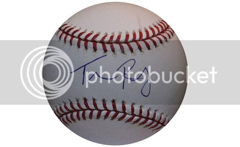 Trevor Reckling Tri Star Certified potpisao autogram bejzbol -a Major League - Autografirani bejzbols