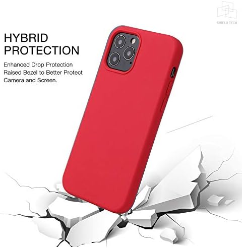 iPhone 12 Pro Max 6.7 kućište tekući silikonski gel zaštićen od udaraca od udara