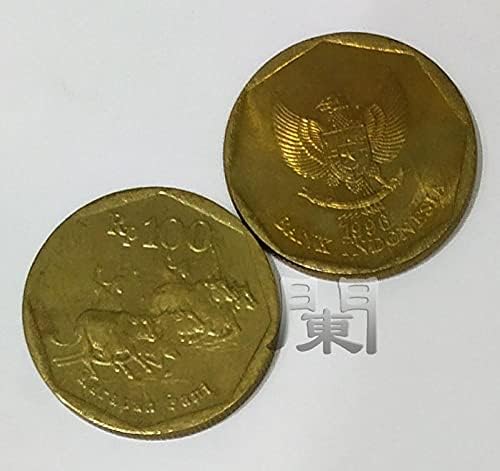 Indonezijski novčići 1996. 100 rupija bakra nikl kovanica Indonezijska stara verzija kolekcije Coincoin Commumorative Coin