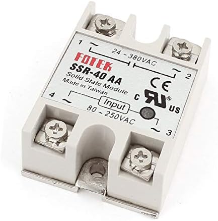 X-DREE izlazni AC 24V-380V 40A PID regulator temperature SOLICE RELEY (relè a stato solido con regolatore di tempaturara pid ac 24