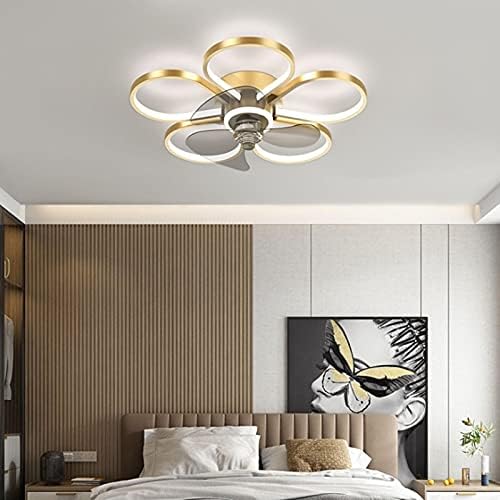 LIU WU FENG LED svjetiljka ventilatora, moderna stropna svjetiljka, tiha svjetiljka ventilatora, jednostavna, spavaća soba, svjetiljka