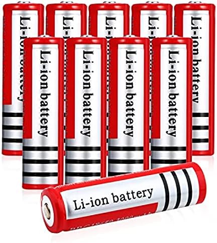 18650 litij-ionska punjiva baterija od 4800 mAh s gumbom na vrhu litijeve baterije velikog kapaciteta za LED svjetlo, prednje svjetlo