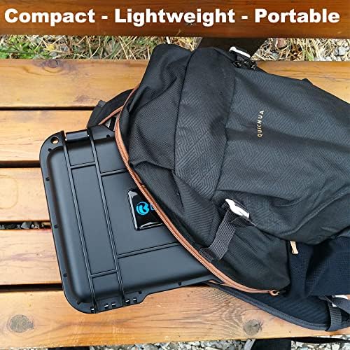 Prijenosna vodootporna torbica za nošenje za nošenje kompatibilna s akcijskom kamerom za nošenje i drugim dodacima u obliku akcijske