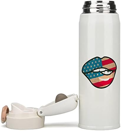 Američka usana Izolacija vode boca od nehrđajućeg čelika Vakuum Izolirana Sportska šalica za putni kampiranje na otvorenom 350 ml