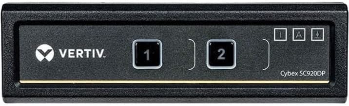Distributivni kutija AVOCENT Cybex SC920DP KVM - 2 pc - 3840 x 2160USBHDMI - Stolno računalo - 2 x DisplayPort - Kompatibilan s TAA