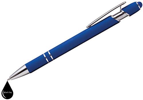 Gumini meki dodir | Rasplack of Color | Olovka s kuglom s olovkom vrhom stilska, vrhunska metalna olovka, crna tinta, srednja točka