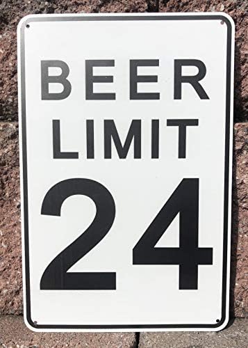 12 9 limit za pivo 12 limeni smiješni putokaz za Automobile dekor garaže / bara /pivskog znaka dekor spavaonice