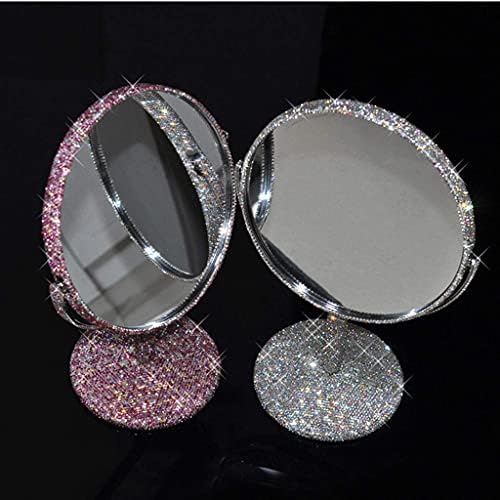 WYBW minimalistički modni kreativni šminka ogledalo U povećanu i okrenuto ogledalo za šminkanje radne površine, kreativno dvostrano