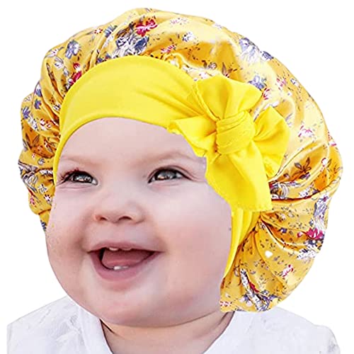 Dječja Kapa za spavanje za bebe&&; / kapa za kosu za tinejdžere, malu djecu, bebe / mekana svilenkasta kapa podesiva elastična široka