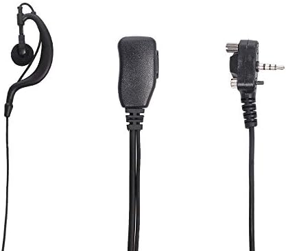 Slušalica Caroo VX-261 Slušalica-slušalica G-oblika s mikrofonom PRITISNI za Motorola, Yaesu Vertex Standard Radio VX-261 EVX-261 VX-230