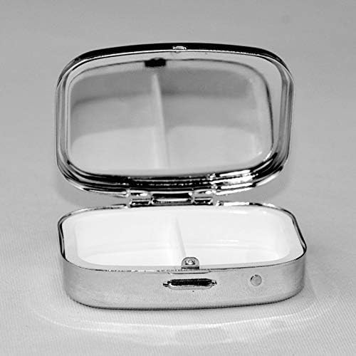 Mini Futrola za tablete s ogledalom prilagođena putovanjima prijenosna kompaktna kutija za tablete s pretincima