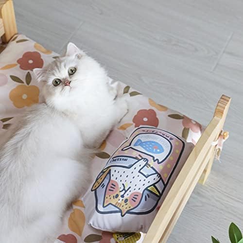 yxsian69g Mekani jastuk za mačke Bogata tender atraktivna elastična jastuk za spavanje s fine teksture za pse sive boje