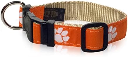 ZEP -pro Clemson Tigers Ovratnik za pse - NCAA - 3 veličine - napravljene u SAD -u.