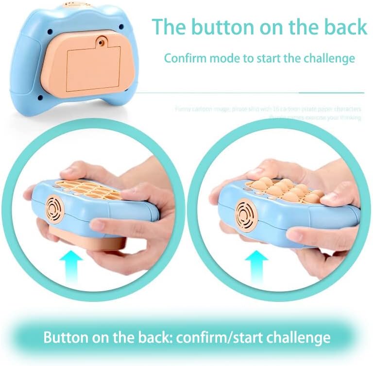 Carinify Super Pop It Fidget igračke za ublažavanje stresa i anksioznost, gurnite senzorne igračke za pop mjehuriće za djecu i odrasle,
