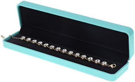 Cabilock PU kožna ogrlica narukvica privjesak poklon kutija nakit poklon kućište kutije za nakit za rođendan za angažman angažman rođendan