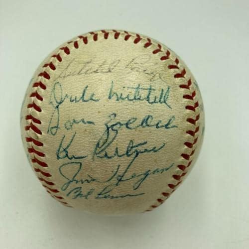 1948. Cleveland Indians World Series Champs ekipa potpisala je bejzbol JSA CoA - Autografirani bejzbol