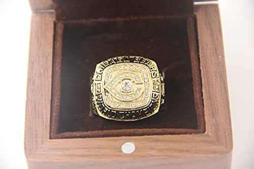 Prsten svjetskog prvaka 1985. godine u luksuznoj drvenoj kutiji od crnog oraha, veličina 11 prstenova prvaka, Božićni ukrasi, pokloni
