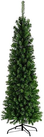 Realdo Umjetno božićno drvce 7,5 stopa zglobove jelce stabla za kućno božićno borovo stablo s sklopivim metalnim postoljem