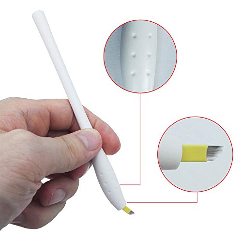 Jednokratna microblading olovka za jednokratnu upotrebu microblading potrošni materijal za šminkanje obrva 17 MB igle oštrice 0,2 mm