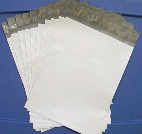 10 plastičnih vrećica za otpremu veličine 10 13 plastične poštanske omotnice u bijeloj boji