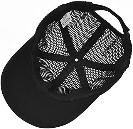 Muška mrežasta bejzbolska kapa za Kamiondžije od 6 ploča podesiva sportska odjeća Na otvorenom