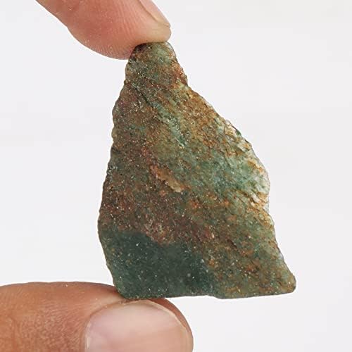Gemhub Natural Green Burmske kamen za žad za ozdravljenje, prevrtanje, dragulj kabine 38,90 CT