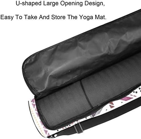 Laiyuhua Yoga Mat torba, dvostruki patentni zatvarači joga teretana za žene i muškarce - glatke patentne zatvarače, veliki otvor u