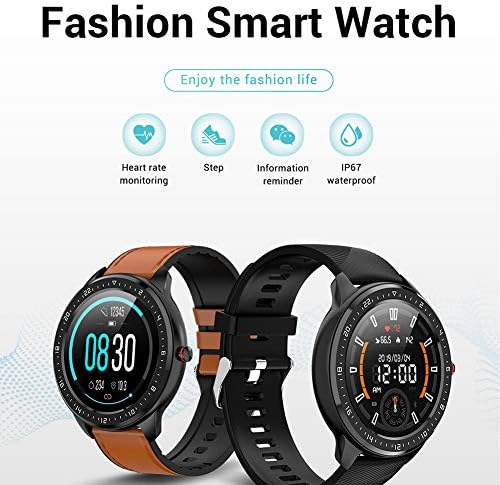 UCCE Z06 cijeli zaslon Touch Smart Watch Muškarci IP67 vodootporni tragač za praćenje krvnog tlaka Smartwatch, kompatibilan sa sustavima
