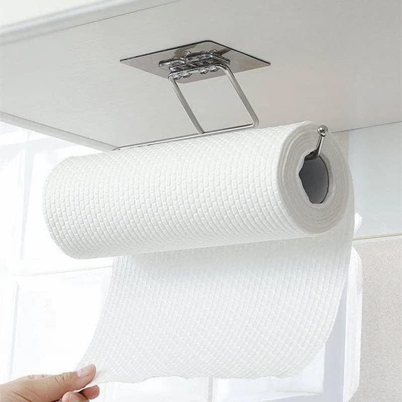XDCHLK nehrđajući čelični nosač za papirnate ručnike zidni stalak za ručnike Polica za skladištenje Kuhinj