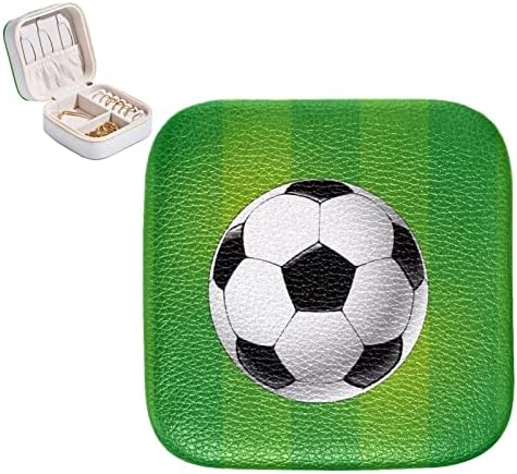 Mini putopis prijenosni nakit za prsten, privjesak, naušnica, kutija za organizator ogrlice, rođendanski pokloni Sport nogometna lopta