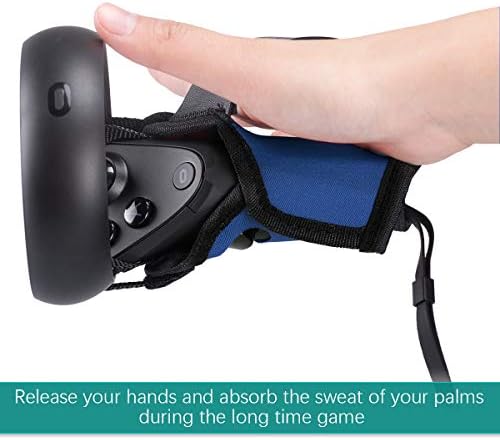 Orzero regulator prianjača za pričvršćivanje kompatibilan za potragu, Rift s VR za pranje zaštitne rukave -blue -blue