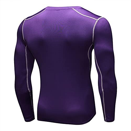Kompresijske košulje za muškarce ležerni sportski gornji dio dugih rukava za sportove na otvorenom trening za trčanje sportska majica