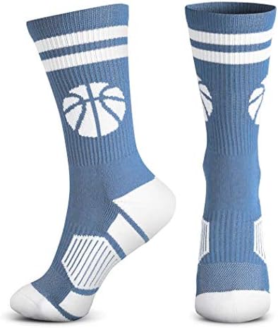 Košarkaške čarape do sredine teleta u tkanini od tkanine | klasična Košarka | puno boja i veličina