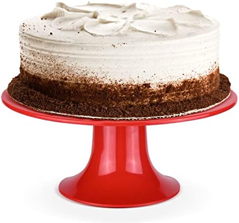 Xmnfly okrugli stalak za torte od 10 melaminski torta za prikaz deserta cupcake za vjenčanje, rođendan, zabava, tuš za bebe, obljetnica,