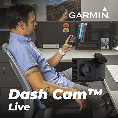Garmin Dash Cam Live, 24/7 Pogled uživo, uvijek povezana crtića s nosačima s nosačima4U e-bankama