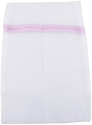 Mrežaste vrećice za pranje rublja s patentnim zatvaračem za delikatese grudnjak Donje Rublje Čarape Donje Rublje, bijelo, 40 * 50 cm