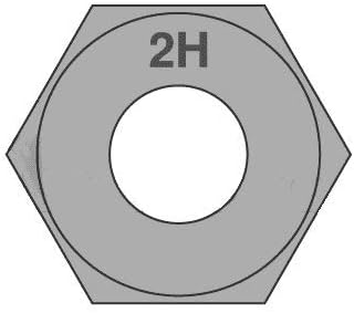 2 1/4 -8 teška šesterokutna matica/A194 2h čelika/ravnice