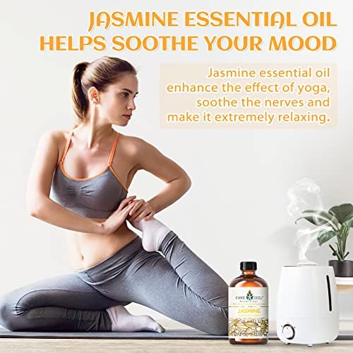 Evocirati occu jasmine esencijalno ulje bergamot esencijalno ulje 4 oz za lice kože kože kože i difuzor
