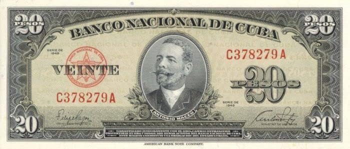 Kuba-u-80 u-Strani papirni novac