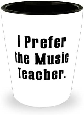 Savršena čaša za učitelja glazbe, više volim za učitelja glazbe, za kolege, poklon prijatelja, keramičku šalicu za učitelja glazbe