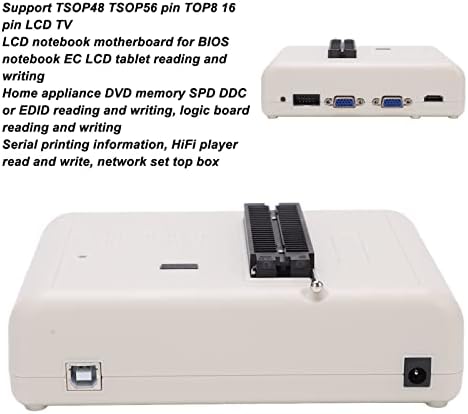 IC programer, USB 2.0 RT809 Universal Programer Kit Automatska identifikacija s kablovima za TV